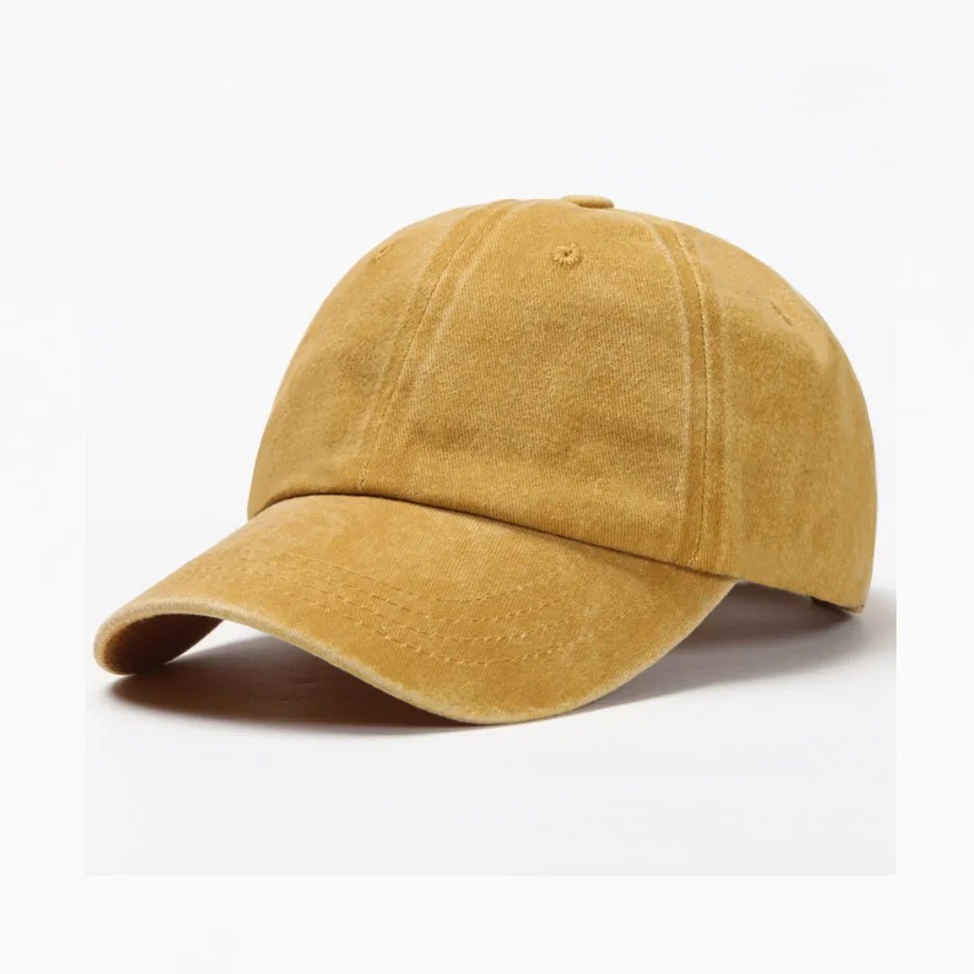 Sunscreen Water Washed MEN'S Baseball Cap With A Small Face