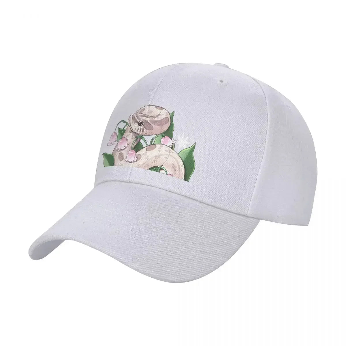 2026 Lavender Hognose Snake with Lily of the Valley Baseball Cap