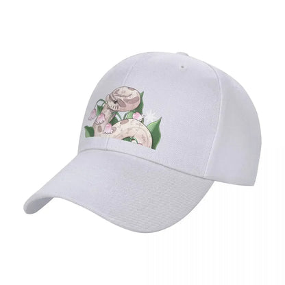 2026 Lavender Hognose Snake with Lily of the Valley Baseball Cap
