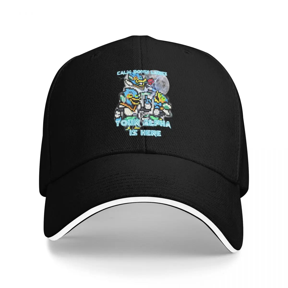 Baseball Caps Deltarune Calm Down Ladies Your Alpha Is Here