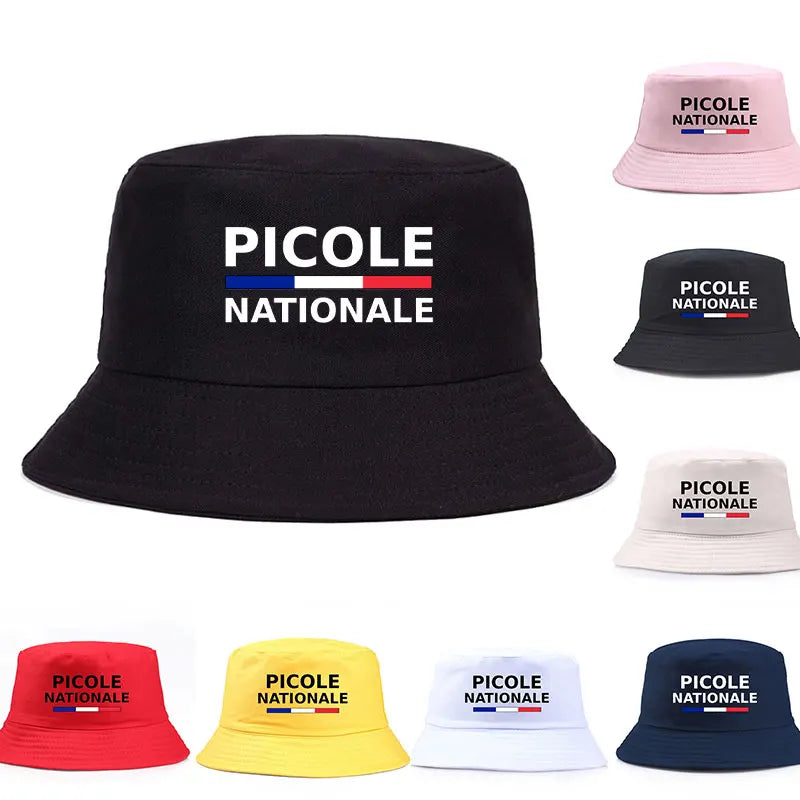 Summer Picole Nationale Bob Man Reversible Bucket Hat Men Women