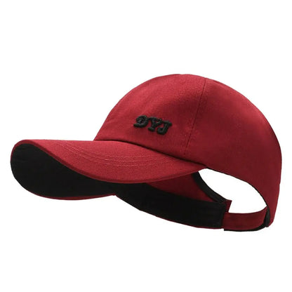 Sun Protection Cotton Ponytail Hat Baseball Hat