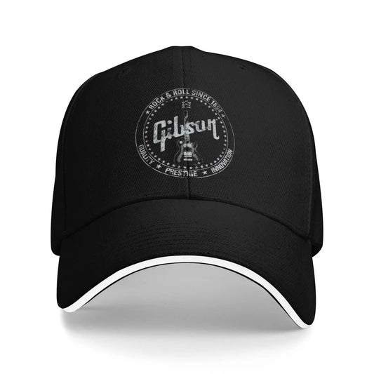 Gibson Guitar Baseball Cap Fashion Cartoon Anime Sandwich Caps Men Women