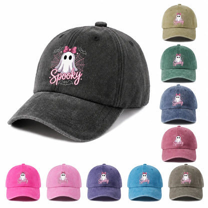Sleepy Ghost Graphic Baseball Cap
