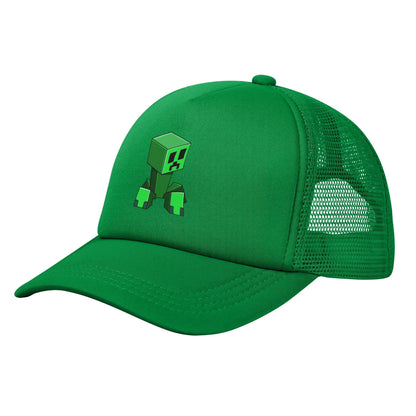 Creepers Trucker Cap Adjustable Polyester Mesh Baseball Cap