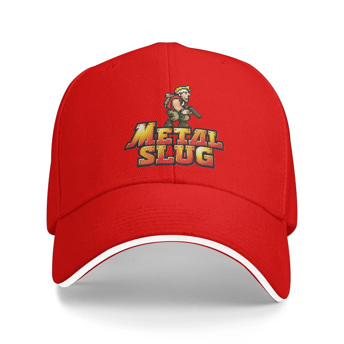 Summer Casual Baseball Cap Metal Slug Outdoor Sports Trucker Hat For Women Men