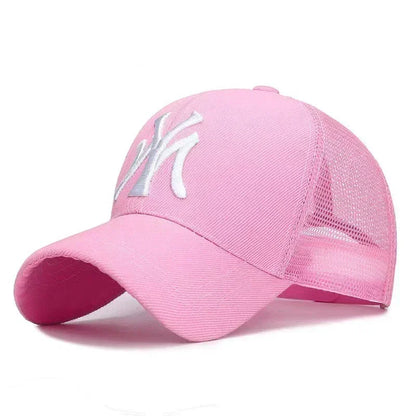 Hat Summer Embroidery Letters Breathable Duck Tongue Cap Baseball Cap