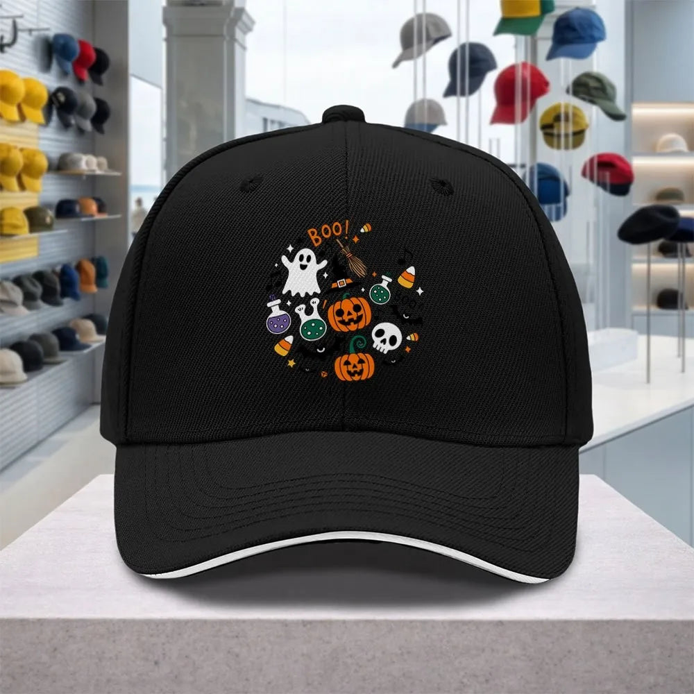 Halloween Cute Adjustable Sandwich Cap Baseball Hat