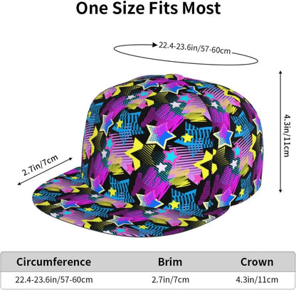 Graffiti Snapback Hat For Men Women Hip-hop