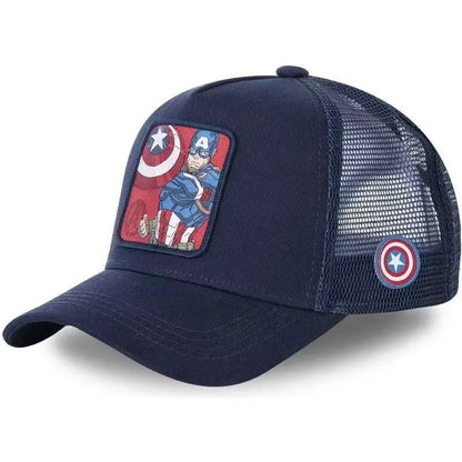 Popular Marvel Spider-Man, Iron Man, Hulk Baseball Cap