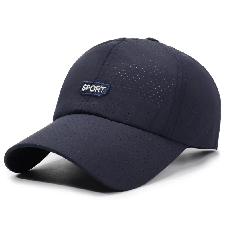 Ultra-Breathable Quick Dry Mesh Baseball Cap For Men & Women