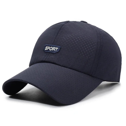 Ultra-Breathable Quick Dry Mesh Baseball Cap For Men & Women