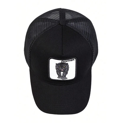 Unisex Leopard Embroidery Baseball Caps