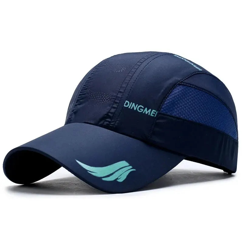 New Mesh Men's Hats Quick Dry Baseball Caps Sun Hats