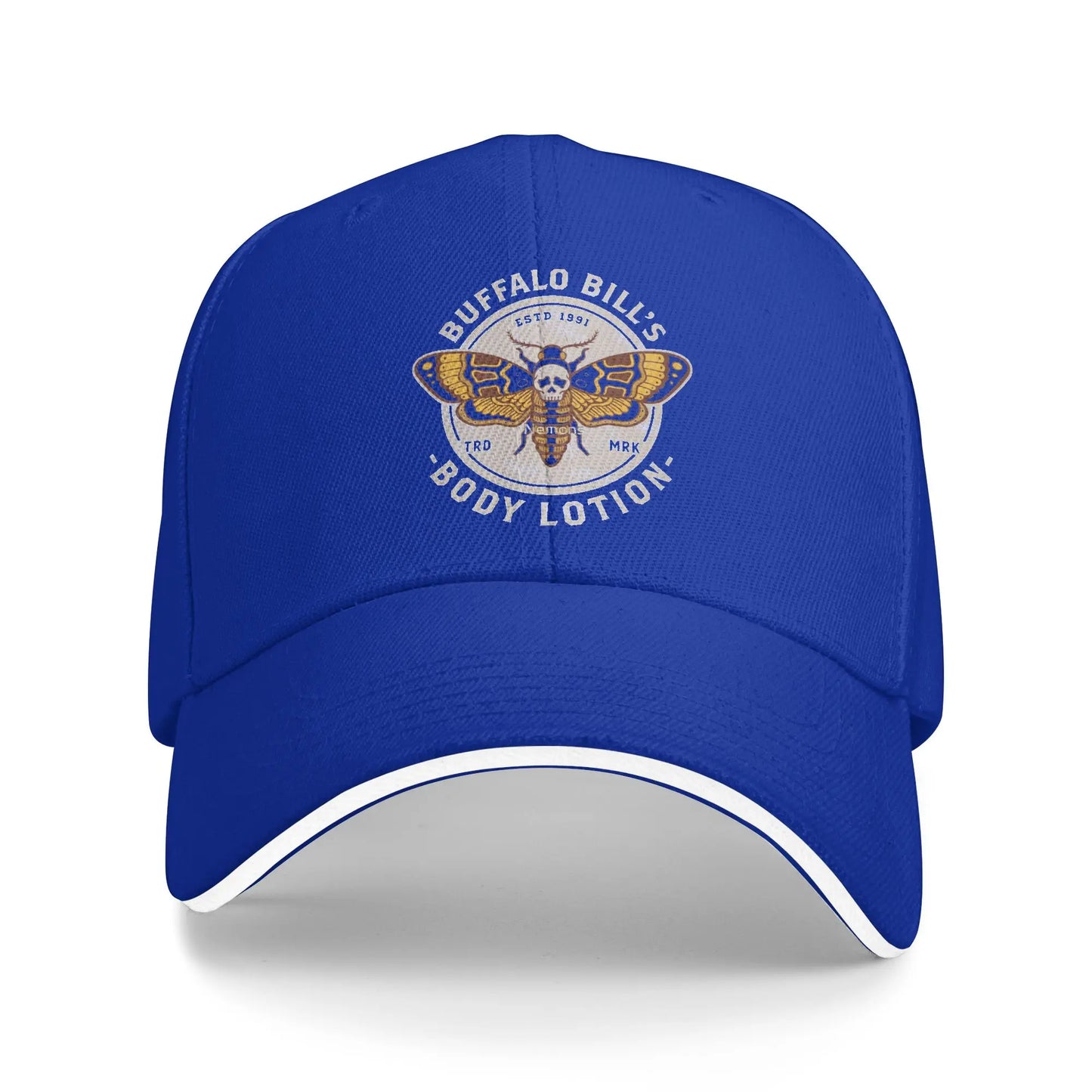 Buffalo Bill Body Lotion Deaths Head Moth Sun Baseball Cap