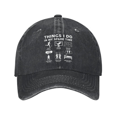 Things I Do in My Spare Time Chicken Lover Baseball Cap