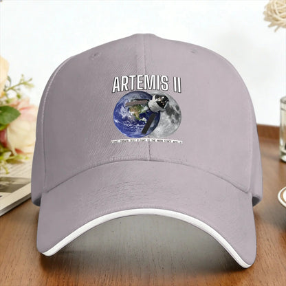 Artemis 2 Moon Mission First Crewed Flight Since Apollo Sun Baseball Cap
