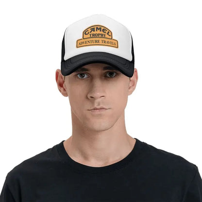 Camel Trophy Racing Print Mesh Baseball Cap