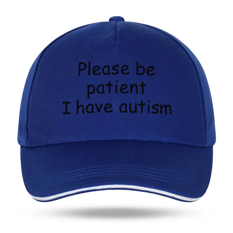 Please Be Patient I Have Autism Cap Baseball Cap