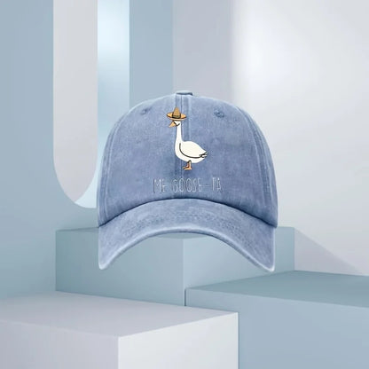 Fashionable Duck Print Baseball Cap