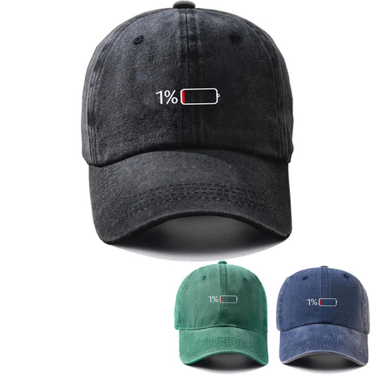 Unisex Adults Baseball Cap Low Battery For Women Men