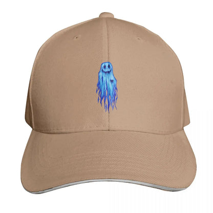 The Happy Blue Ghost Baseball Cap