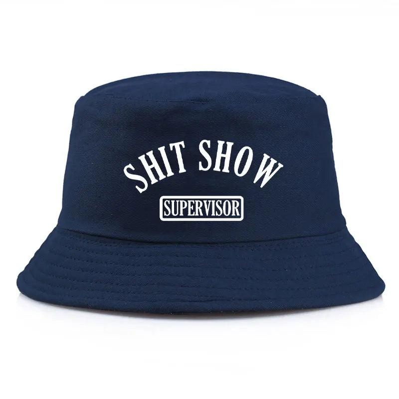 Shit Show Print Reversible Bucket Hat