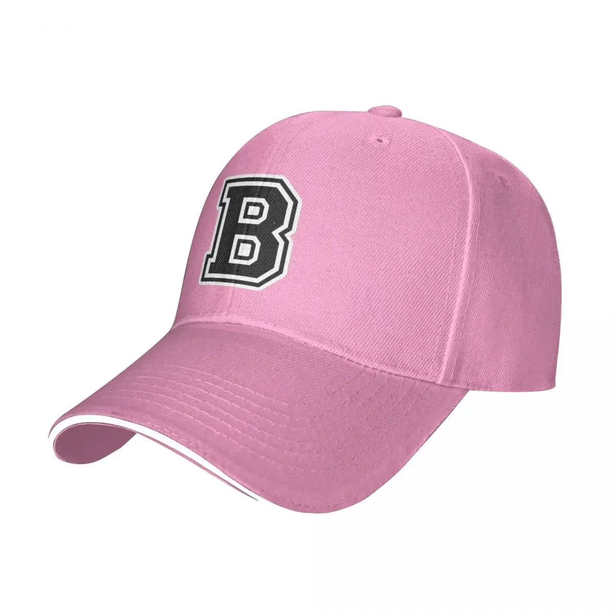 Letter B Unisex Adjustable Baseball Cap