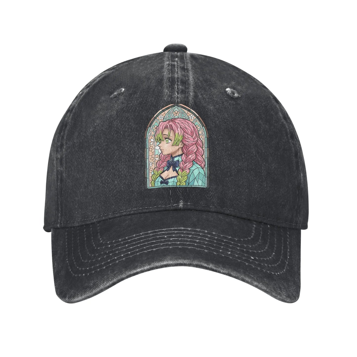 Pure Color Dad Hats Mitsuri Kanroji Baseball Caps