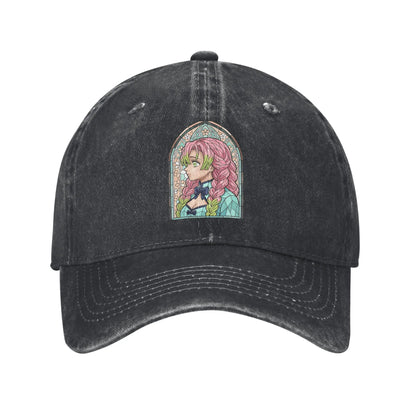 Pure Color Dad Hats Mitsuri Kanroji Baseball Caps