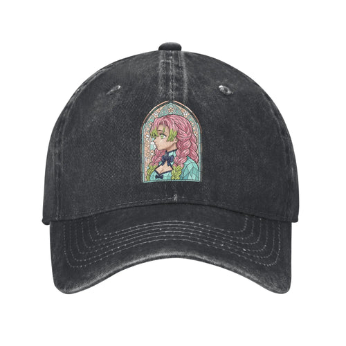 Pure Color Dad Hats Mitsuri Kanroji Baseball Caps