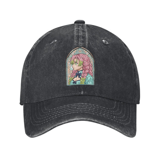 Pure Color Dad Hats Mitsuri Kanroji Baseball Caps