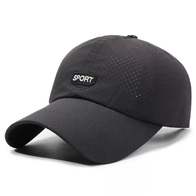 Ultra-Breathable Quick Dry Mesh Baseball Cap For Men & Women