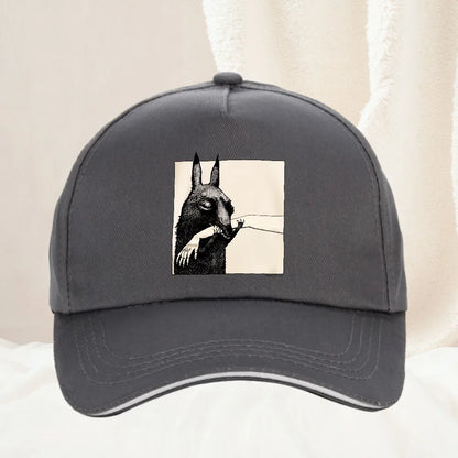 Funny Creature Bite Hand Baseball Cap