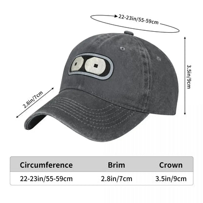 Bender's Face Adjustable Baseball Hat