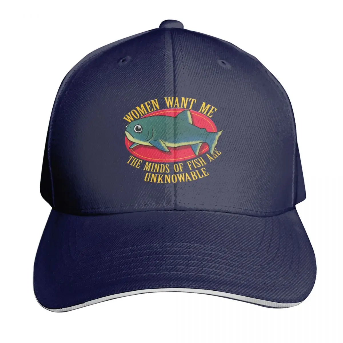 Women Want Me Fish Are Unknowable Baseball Cap