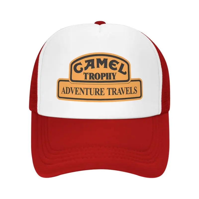 Camel Trophy Racing Print Mesh Baseball Cap