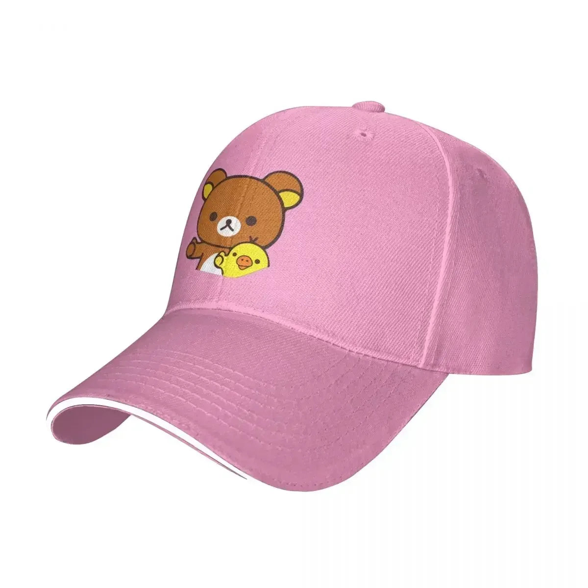 New Rilakkuma Baseball Cap Hip Hop Kawaii Bears Cute Animals