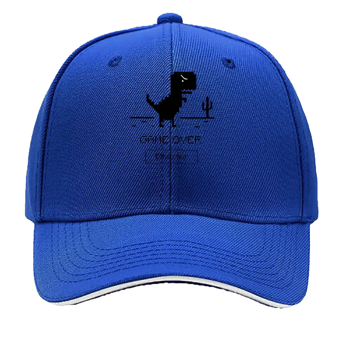 Game Over Dinosaur Pixel Art Desert Hip Hop Hat Baseball Cap