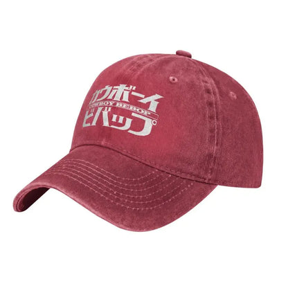 Sam Sulek's Baseball Cap Retro Cowboy Bebop Hats Unisex Washed Cotton