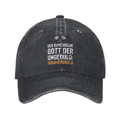 Summer Bavarian God of Impatience Bayern Hammersbald Baseball Cap