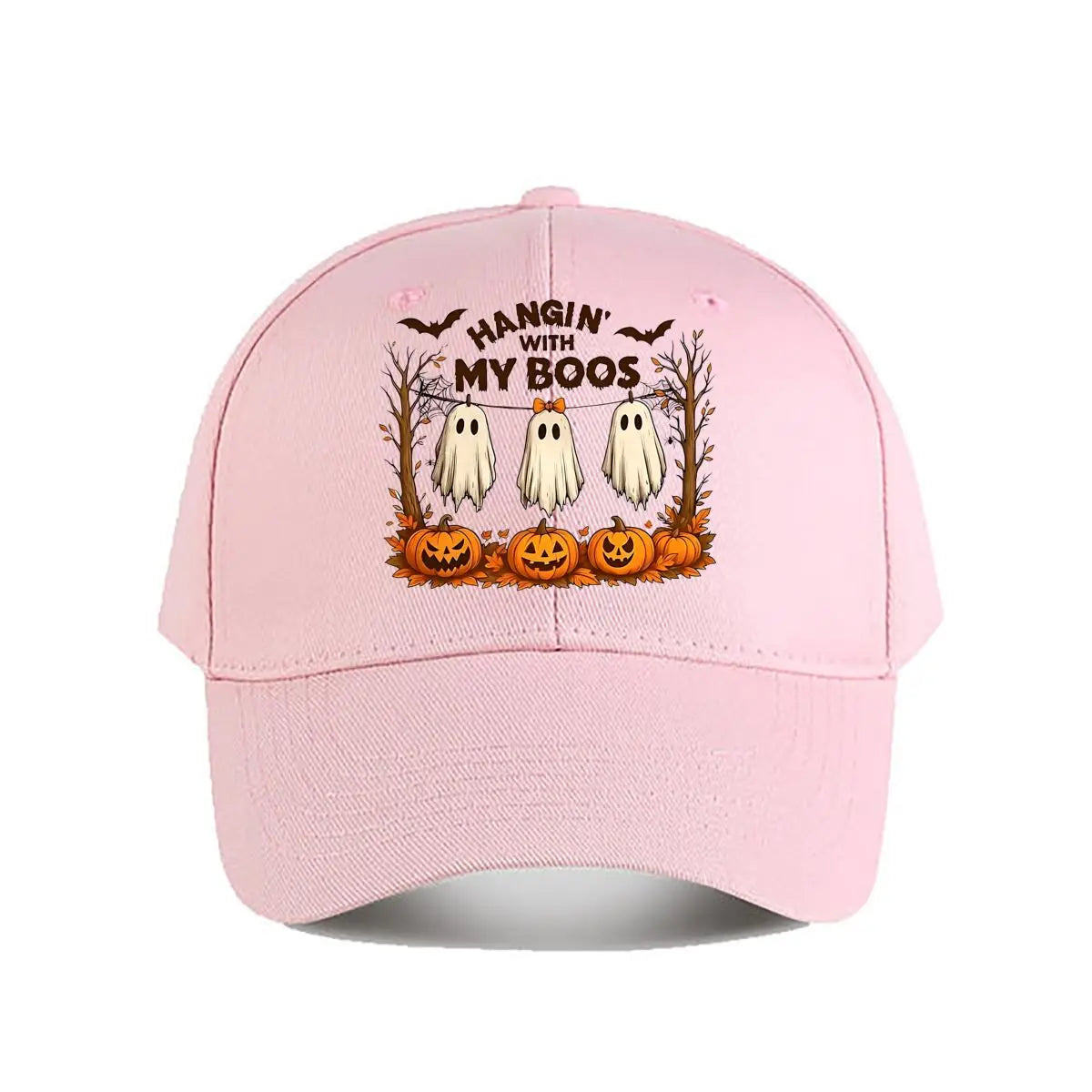 Halloween Hangin’ With My Boos Ghost Baseball Cap