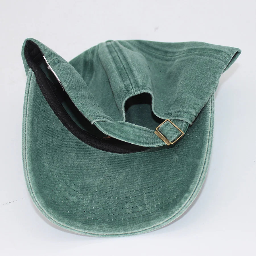 Embroidery Pigeon Spring Vintage Baseball Caps Men Women