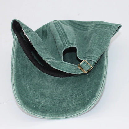 Embroidery Pigeon Spring Vintage Baseball Caps Men Women