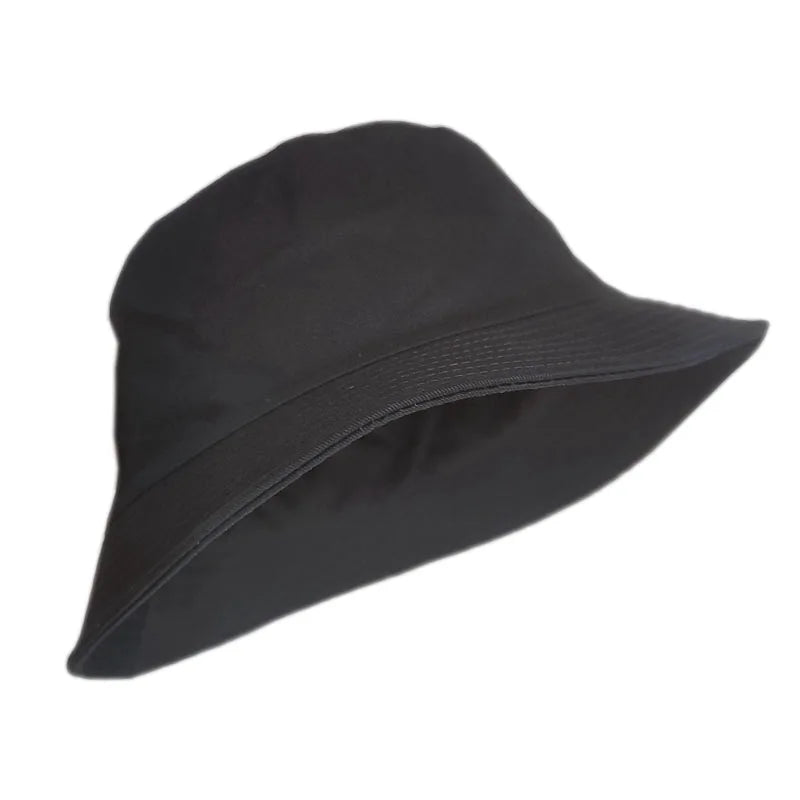 Fit Trendy Hip Hop Sun Hat Oversized Wide Brim Deep Crown Bucket Hat for Women Men