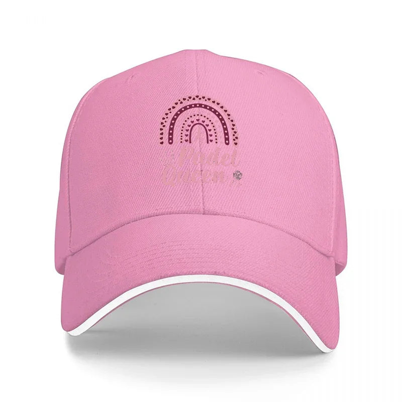 Padel Queen Rainbow Logo Baseball Cap