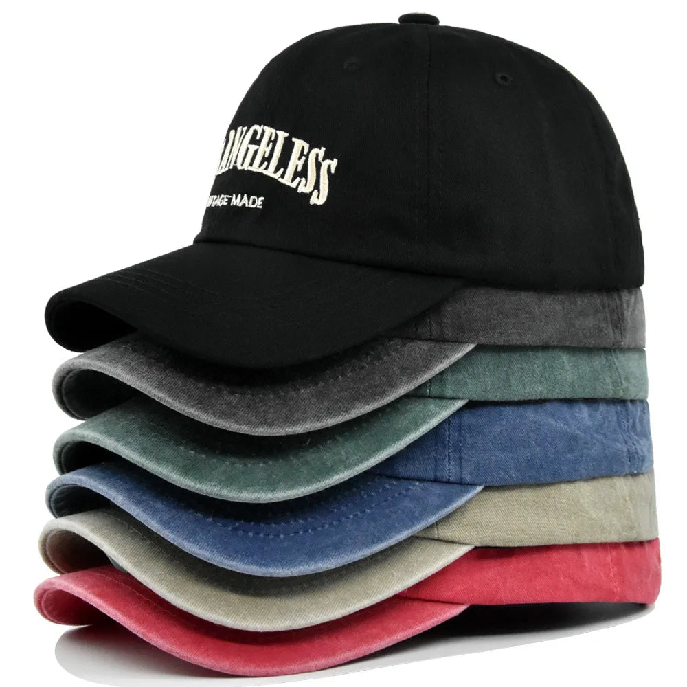 Los Angeles Baseball Cap Men Women Letter Embroidered Hip Hop Hats