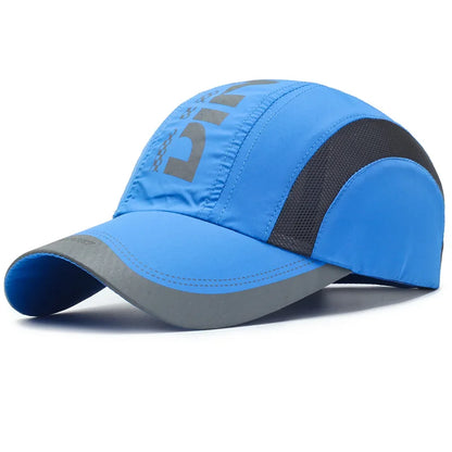 Summer Men Baseball Cap Sport Running Quick Drying Hat Man Women