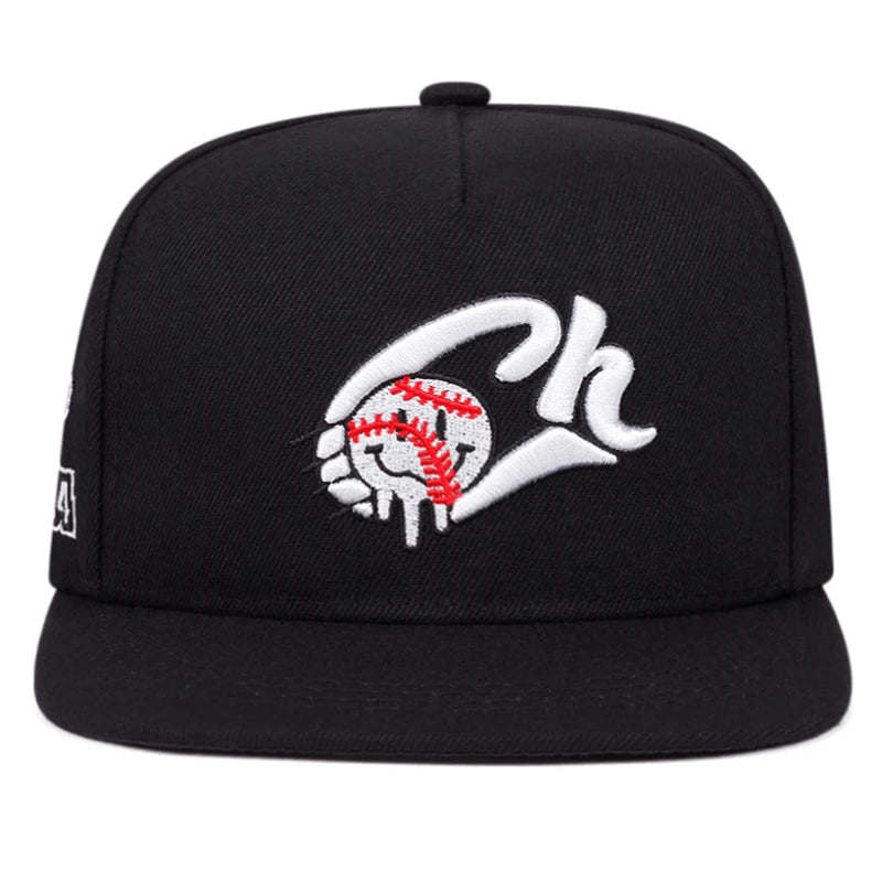 Baseball Hat CH Tennis Embroidery Backstage Hip Hop Hat Daily Leisure Flat Edge Hat