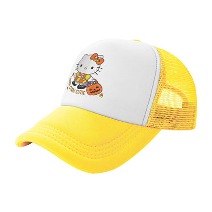 Unisex Hello Kitty Valentine Teddy Bear Baseball Caps